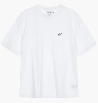 Футболка Calvin Klein Monogram Logo Crewneck T-Shirt 40HM229 110 40HM229 110 фото