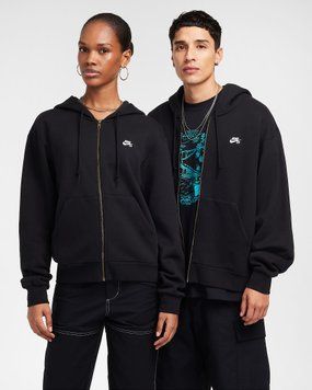 Худі Nike SB Full Zip Fleece Hood FZ8796-010 FZ8796-010 фото