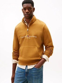 Світшот Tommy Hilfiger Embroidered Tommy Logo Quarter-Zip 78JB338 202 HJW 78JB338 202 HJW фото